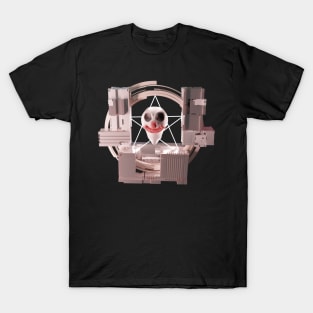 Creepy clown gate T-Shirt